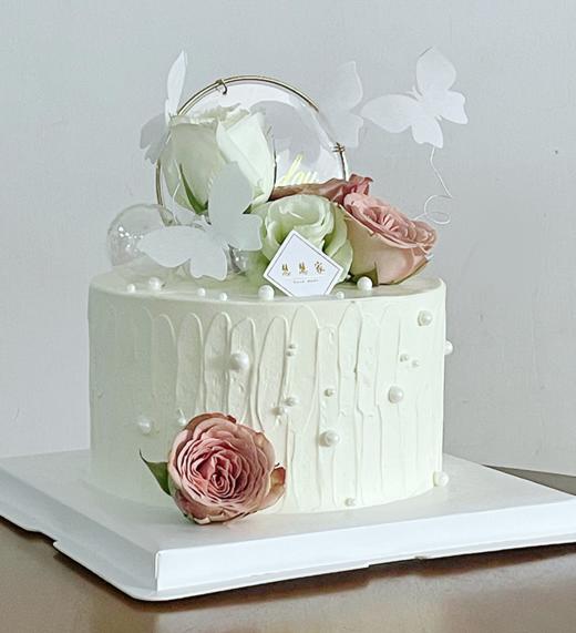 蛋糕定制—鲜花蝴蝶系列 商品图1