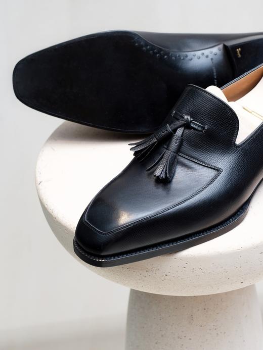 Saint Crispins 黑色流苏乐福 商品图0