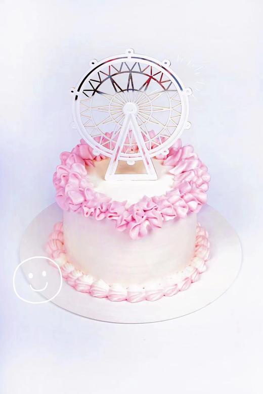 【甜久荟 摩天轮浪漫水果法式蛋糕】只是一个用最好食材制作的水果蛋糕 专治选择性困难症 无化学添加剂 适合任何场合 商品图1