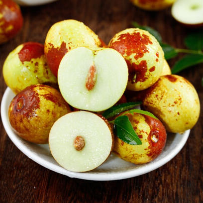 陕西大荔冬枣 大果3斤装 脆甜鲜枣 普箱装 商品图0