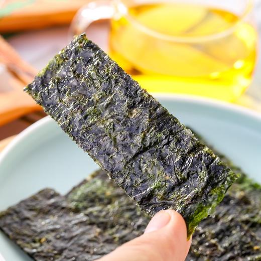 新品马马妈夹心脆海苔40克炒米味扁桃仁味休闲零食即食海苔下 商品图4