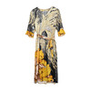 2022新款洋气印花短袖夏装连衣裙 XYX1106 商品缩略图4