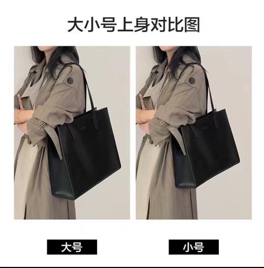 【原创设计】谷田西小众托特包女大容量公文包  进口小牛皮 上班通勤电脑包 单肩手提大包包 商品图5