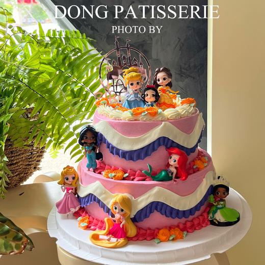 迪士尼在逃公主· 奶油霜蛋糕 商品图1