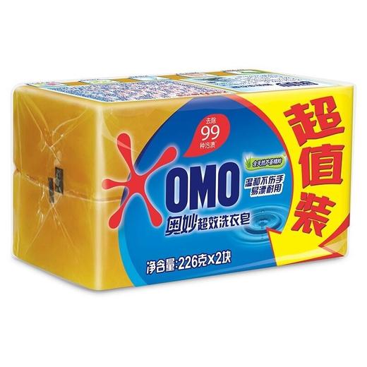【百】奥妙肥皂洗衣皂大块206g*2块 商品图1