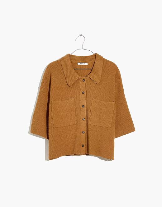 轻奢品牌🇺🇸年中好折！Madewell 女款Holmden 纽扣款Polo针织衫 商品图3