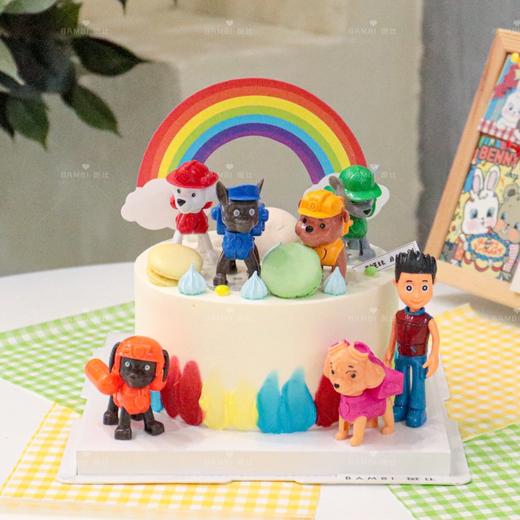 汪汪队立大功彩色系蛋糕 商品图0