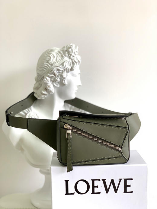 Lo*we🔥新款经典Puzzle 腰包-军绿18 商品图0