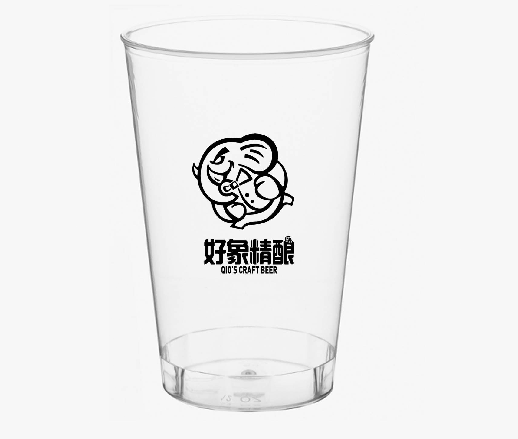 一次性塑料航空杯 360ml*10个