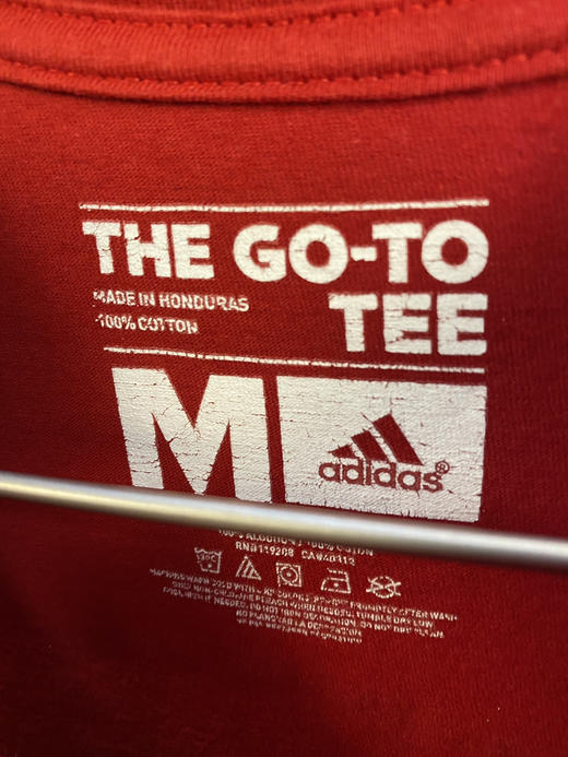 adidas 阿迪达斯 威斯康星 冰球 THE GO-TO TEE 短袖T恤 _SST(M) 商品图2