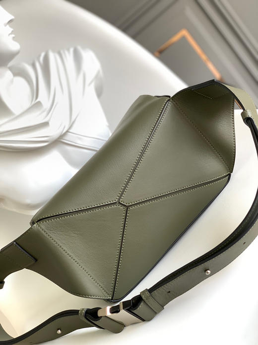 Lo*we🔥新款经典Puzzle 腰包-军绿小号 商品图3