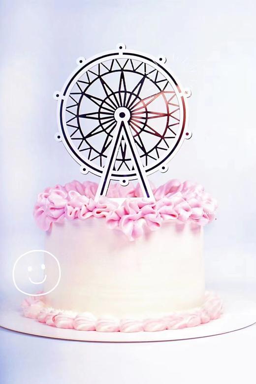 【甜久荟 摩天轮浪漫水果法式蛋糕】只是一个用最好食材制作的水果蛋糕 专治选择性困难症 无化学添加剂 适合任何场合 商品图0