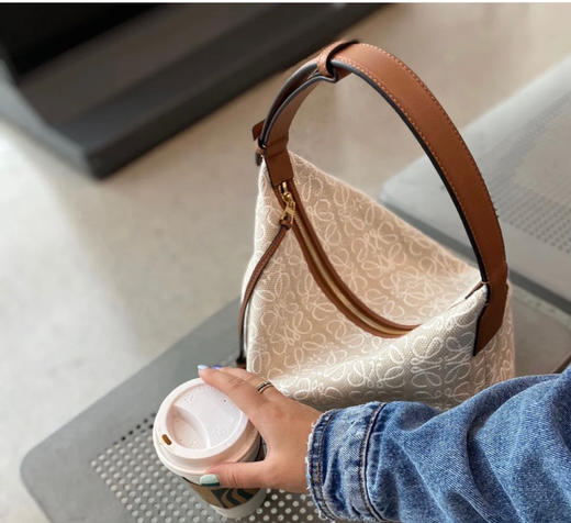 Cubi大号便当包-米色 商品图0