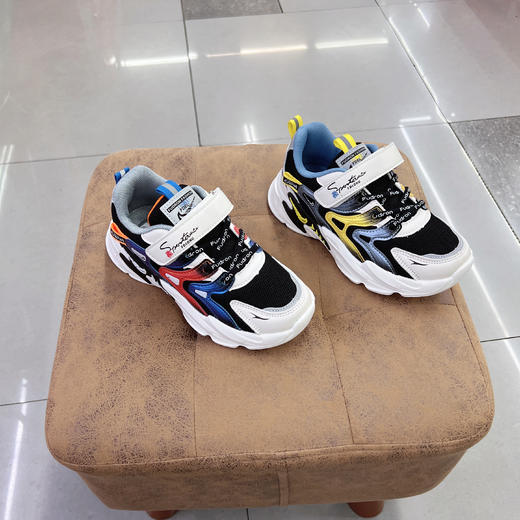 福得隆2022新款双网休闲鞋男童3570  32-37码 商品图1