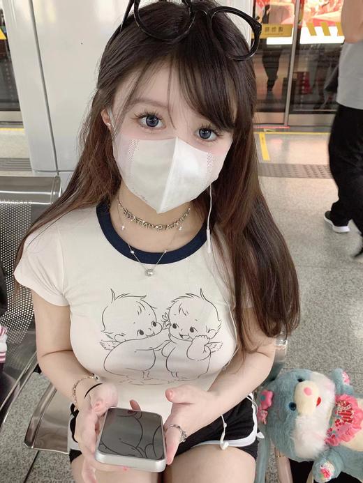 半年抛lilyanna 糯米蓝 直径14.5mm着色14.0mm 0-800无525/575 商品图9