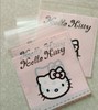 100入 9*9cm kitty猫自封曲奇饼干包装袋 自粘袋 点心烘焙包装 商品缩略图1