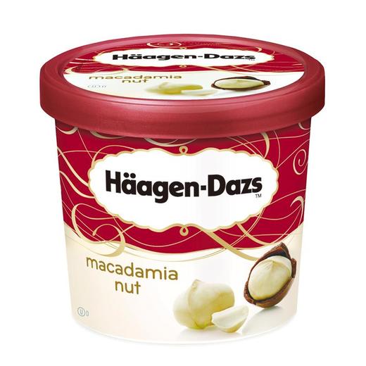 哈根达斯小杯装夏威夷果仁冰淇淋81G 商品图0