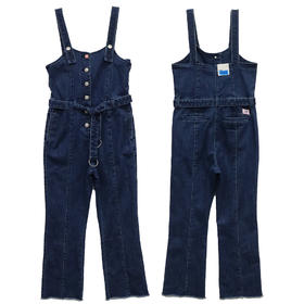 【尺码M】Lee春夏款女式背带裤L374264EM14N