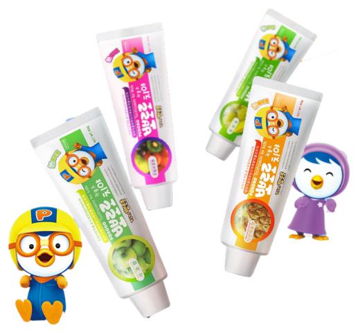 【第2件半价】韩国 Pororo/宝露露儿童牙膏90g 多规格可选 版本随机发 商品图0