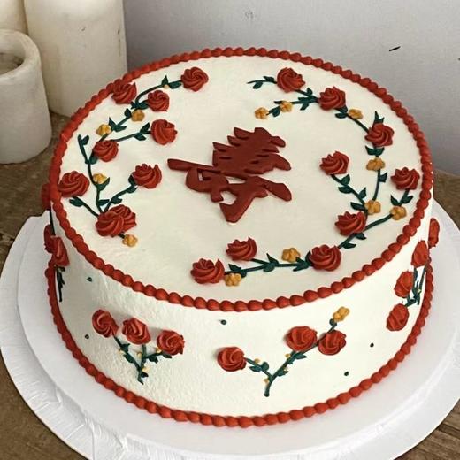 黑巢-贺寿生日蛋糕 商品图0