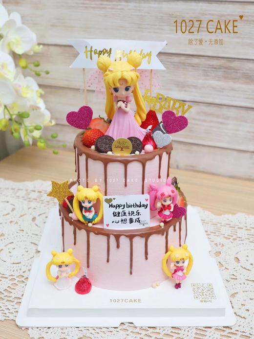 1027CAKE |美少女战士主题蛋糕 双层 商品图0