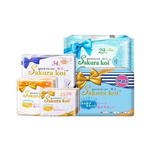 樱恋绵柔夜用卫生巾290mm/8P 商品图0