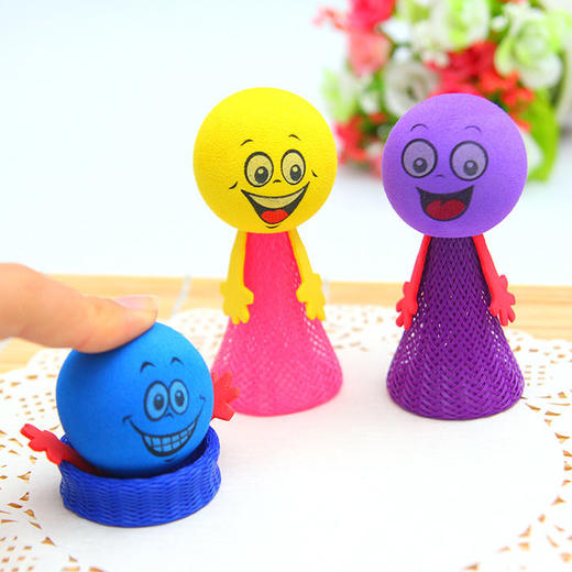 抖音同款发光弹跳小人玩具跳一跳娃娃精灵玩具夜市地摊小玩具 商品图5