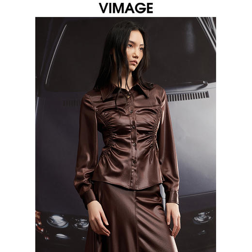 VIMAGE纬漫纪V1809401衬衣 商品图2