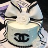 黑巢-香奈儿翻糖蛋糕生日蛋糕 商品缩略图1