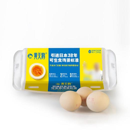 黄天鹅可生食鸡蛋10枚/盒 商品图0