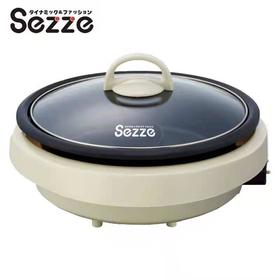日本sezze西哲 鸳鸯电火锅家用多功能电热锅 1100W