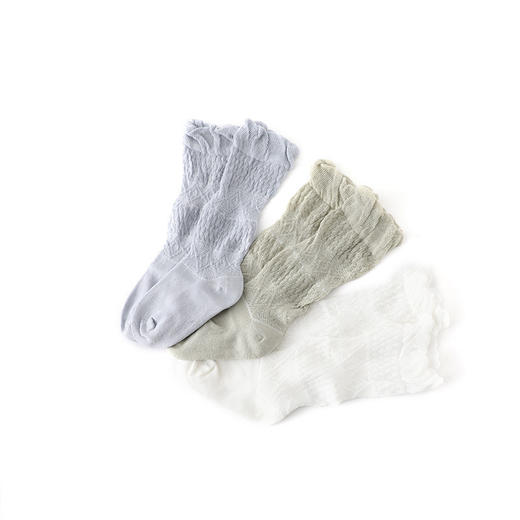 【3双装 卡通高筒防蚊袜】春夏宝宝袜子薄款防蚊中筒新生婴儿长筒袜过膝棉袜儿童长腿袜 商品图8