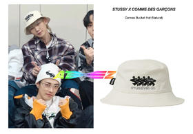 潮牌CDG 联名款刺绣图案 渔夫帽 Z-9329