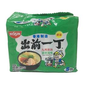 出前一丁5连包九州浓汤猪骨汤味500g 140039