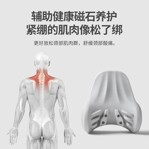 【呵护颈椎 缓解酸痛】佳奥小鳄鱼指压按摩枕  第九代升级 颈部穴位按摩 舒缓颈痛 双向可枕设计 自由切换 商品图3