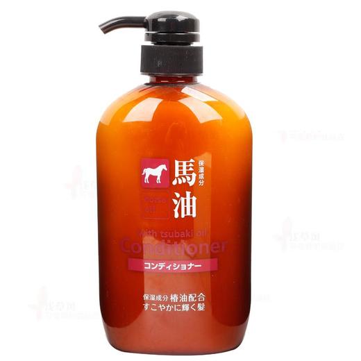 熊野无色素无硅纯天然弱酸性马油护发素600ml 012769 商品图0