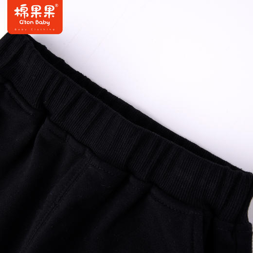 商场同款棉果果秋季新款男童舒适全棉针织工装裤酷潮百搭M312200222503 商品图2
