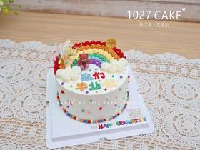 1027CAKE | 缤纷蛋糕 彩虹 童趣