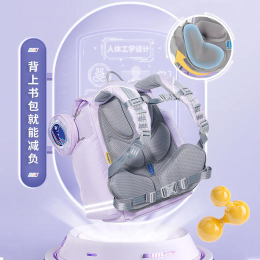 【开学季】乐同Letopo  减压护脊书包 航空航天系列 商品图3