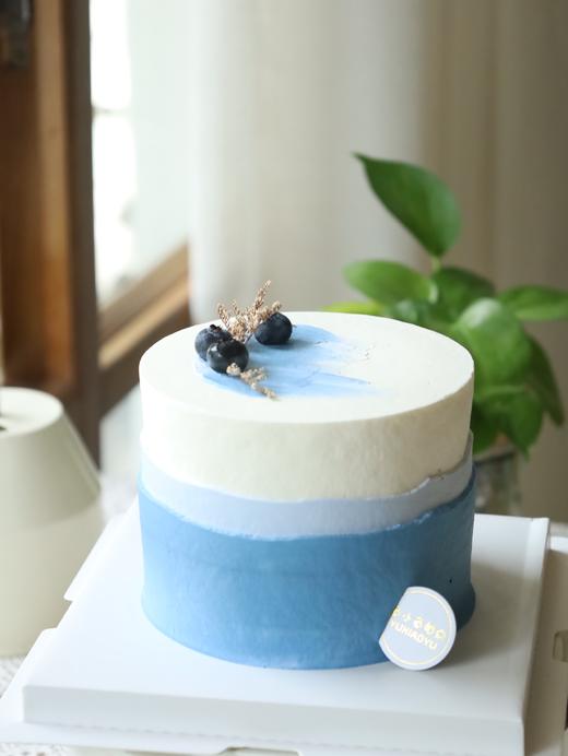 浅蓝色系简约蓝莓（图片是4寸款 适合1-3人） 商品图1