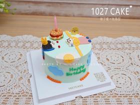 1027CAKE | 立体手绘 男孩女孩