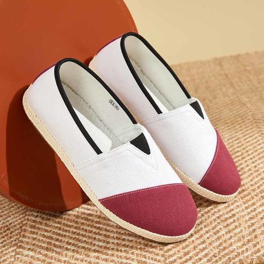 【限时拍两双送婺源高山红茶250g】布语堂·古风舒雅草本老布鞋系列 商品图7