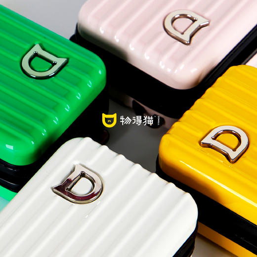 物得猫斜挎包新款女包男7寸小方包单肩时尚百搭简约硬壳包包A-6631 商品图5