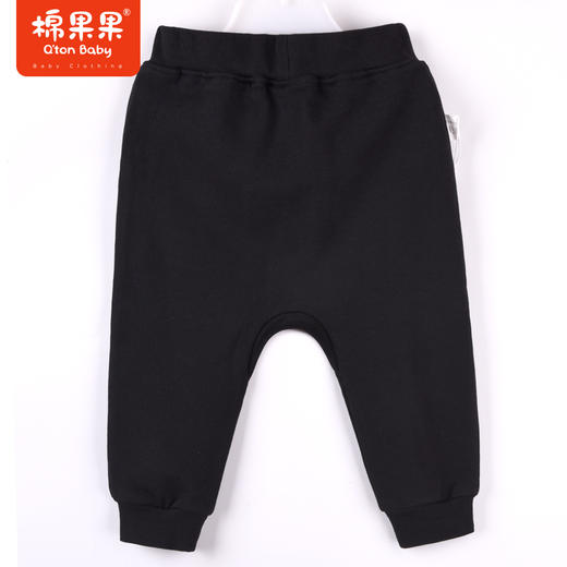 商场同款棉果果秋季新款男童酷潮百搭舒适全棉拉裆针织长裤休闲M312205222504 商品图5