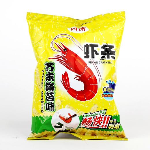 四州芥末海苔味虾条80克 商品图0