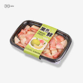 果然鲜·蜜桃果切，仅和蛋糕一起配送