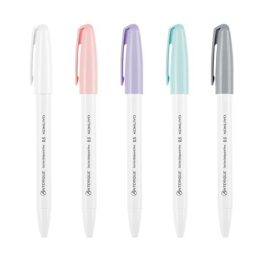 国誉 ANTERUQUE联名款按动中性笔0.5mm黑 商品图5