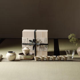 茶密甄选·草木灰功夫茶具套装