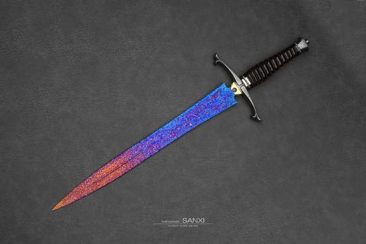 三希堂  星空系列  猎户座星空短剑（需预订）未开刃 商品图1