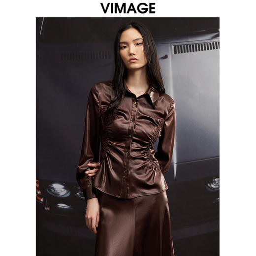 VIMAGE纬漫纪V1809401衬衣 商品图5